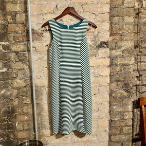 Stitch Fix Green and White Stripe Work Dress